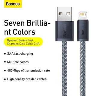 Baseus สายชาร์จไอโฟน 2.4A Data Cable fast charging สายชาร์จ USB To IP ชาร์จไว