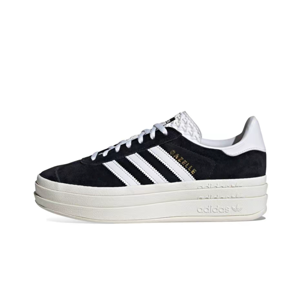 (ของแท้ 100%) adidas originals Gazelle Bold รองเท้าผ้าใบลำลองและสบายสำหรับผู้ชายและผู้หญิง