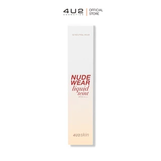 (1แถม1 กด 2 ชิ้นรับโปร)รองพื้น4U2 SKIN NUDE WEAR LIQUID TEINT SPF35 PA++++ - รองพื้น4U2 รองพื้น Foundation4u2 รองพื้น