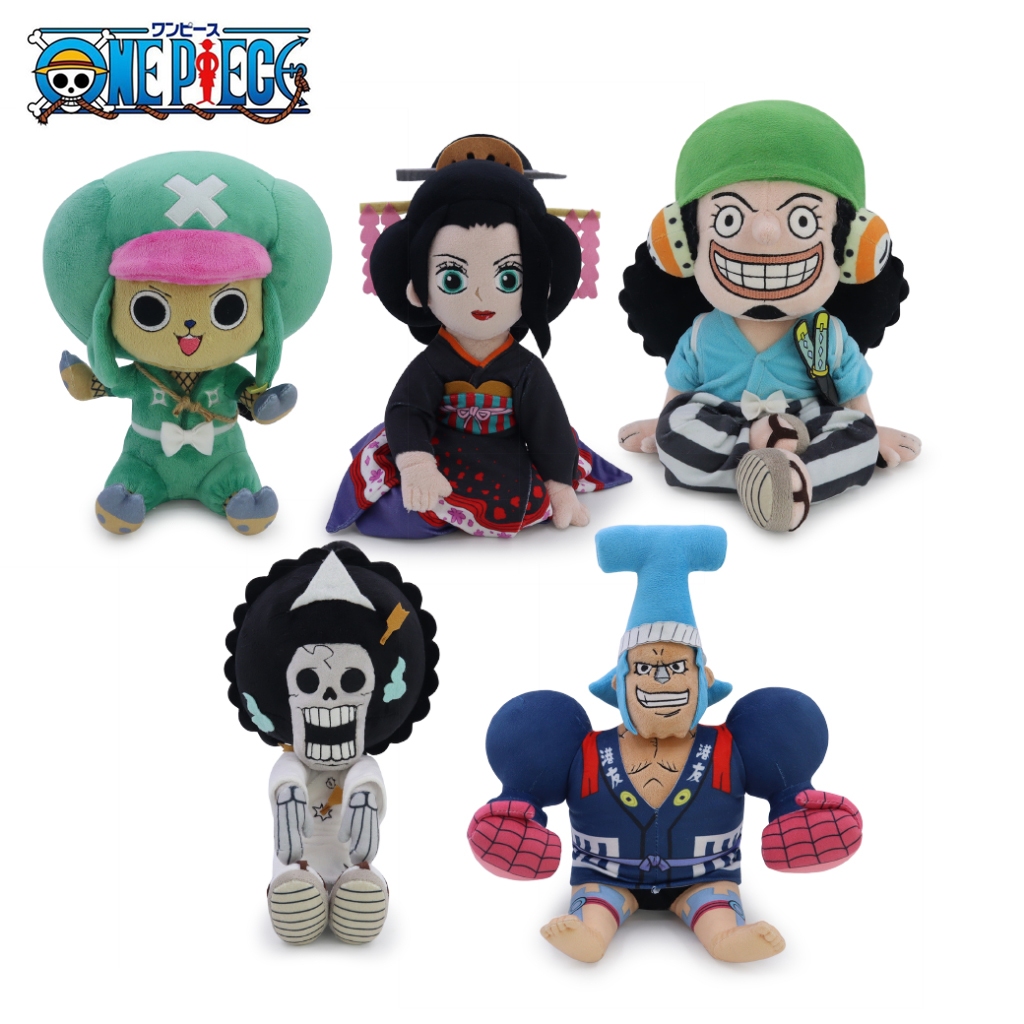 ตุ๊กตา Chopper ช้อปเปอร์ Brook บรู๊ก Franky แฟรงกี้ Robin โรบิน Usopp อุซป One Piece 7 นิ้ว / 9 นิ้ว
