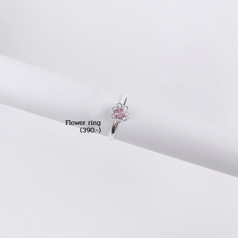 (myjew.k) แหวนเงินแท้รุ่น FLOWER RING