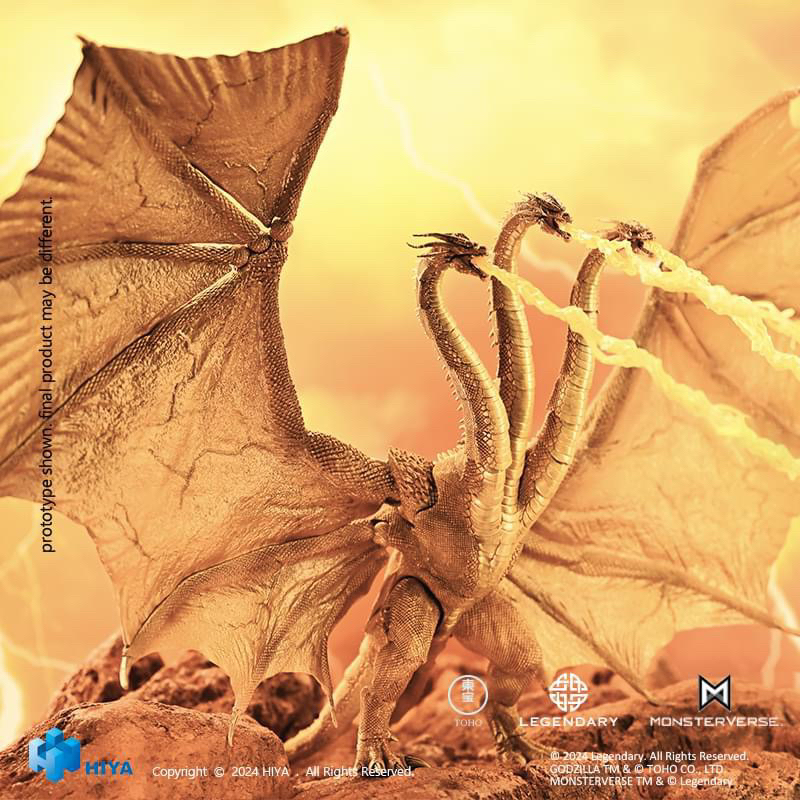 Hiya Toys King Ghidorah Gravity Beam Ver. Godzilla King of the Monsters