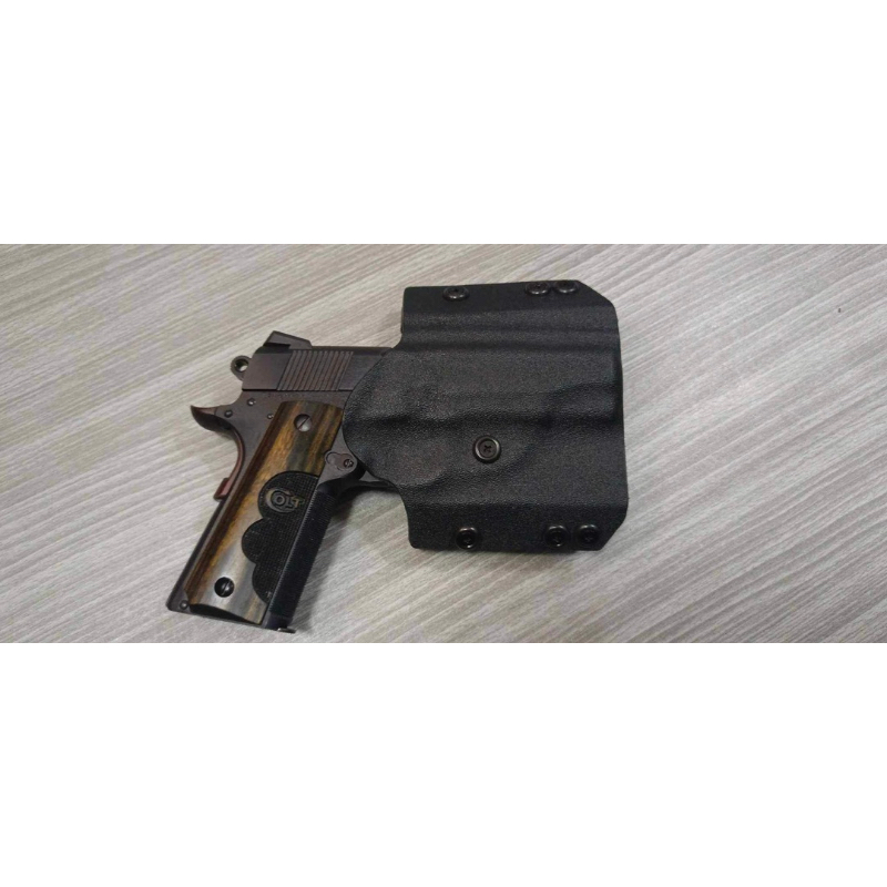ซองแพนเค้ก Colt 1911 commander 4.25 นิ้ว งาน Handmade แท้ ผลิตในไทย สั่งปรับแต่งได้ มีปัญหาเคลมฟรีตลอดอายุการใช้งาน ราคา ถูกที่สุด ดีลบีเคเค แกลเลอรีภาพที่ 6
