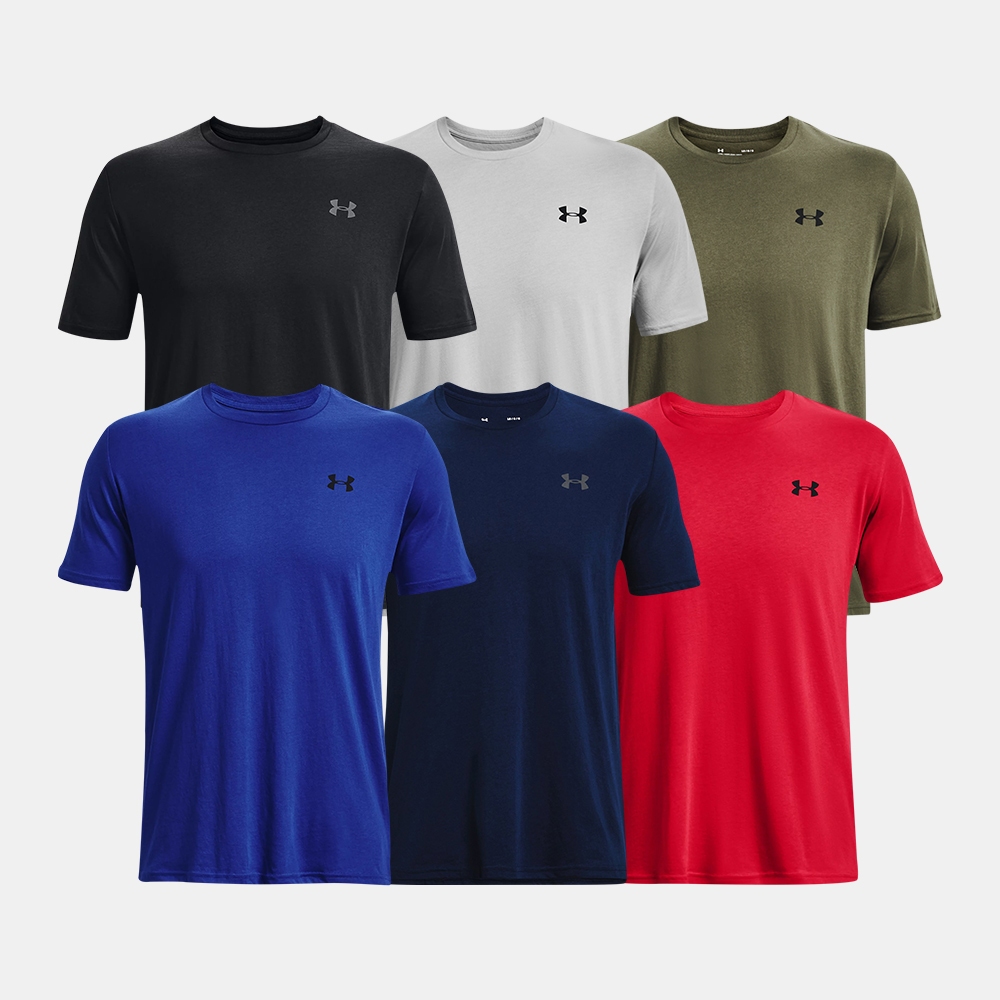 UNDER ARMOUR เสื้อเทรนนิ่งคอกลมผู้ชาย รุ่น UA Left Chest Lockup Tee/ 1370951 (001,011,390,400,408,601)