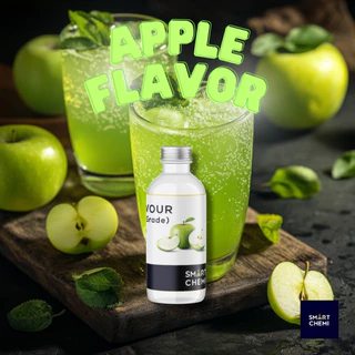 กลิ่นผสมอาหารเข้มข้น กลิ่นแอปเปิลเขียว (Green Apple ) Flavour ละลายน้ำ (Water Soluble ) 30 g, 100 g