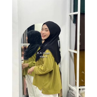 ฮิญาบสวมสำเร็จหน้านิ่ม งานแบรนด์ K.A Hijab