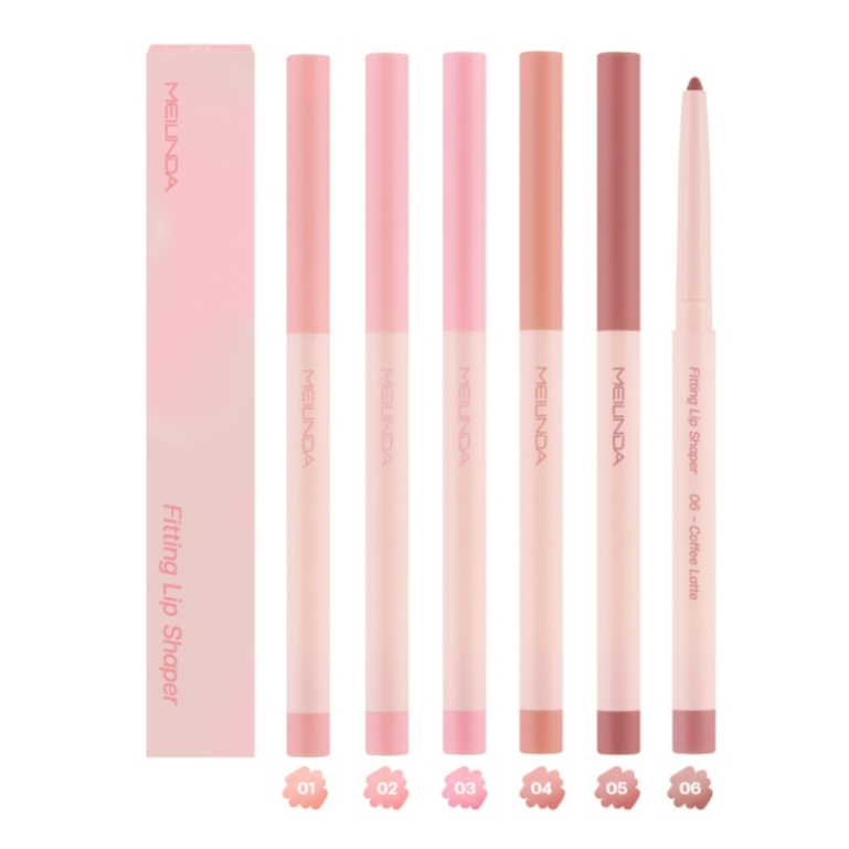 Meilinda Fitting Lip Shaper 0.28 g. เมลินดา ฟิตติ้ง ลิป เชปเปอร์ ดินสอเขียนขอบปาก(MC2074)