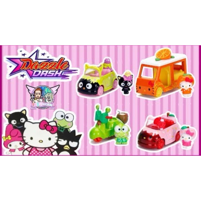 Hello Kitty & Friends รถเหล็กงานสะสมของ Jada