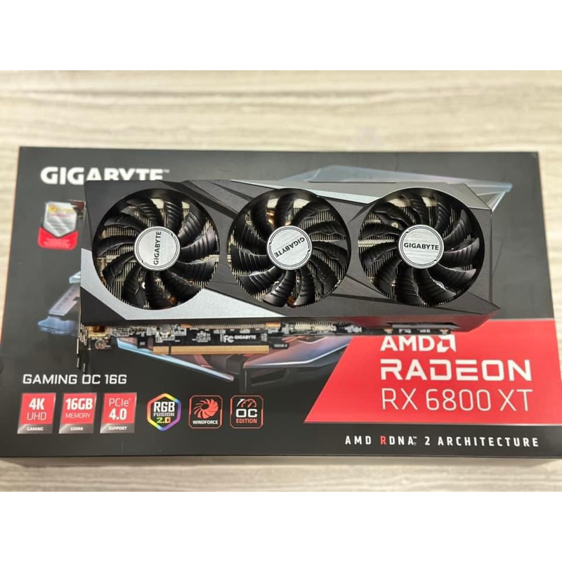 การ์ดจอ RX6500XT/5500XT/5700XT/RX6600/RX6600XT/RX6700XT/RX6800XT/RX6900XT มีหลายรุ่น พร้อมใช้งาน (มี