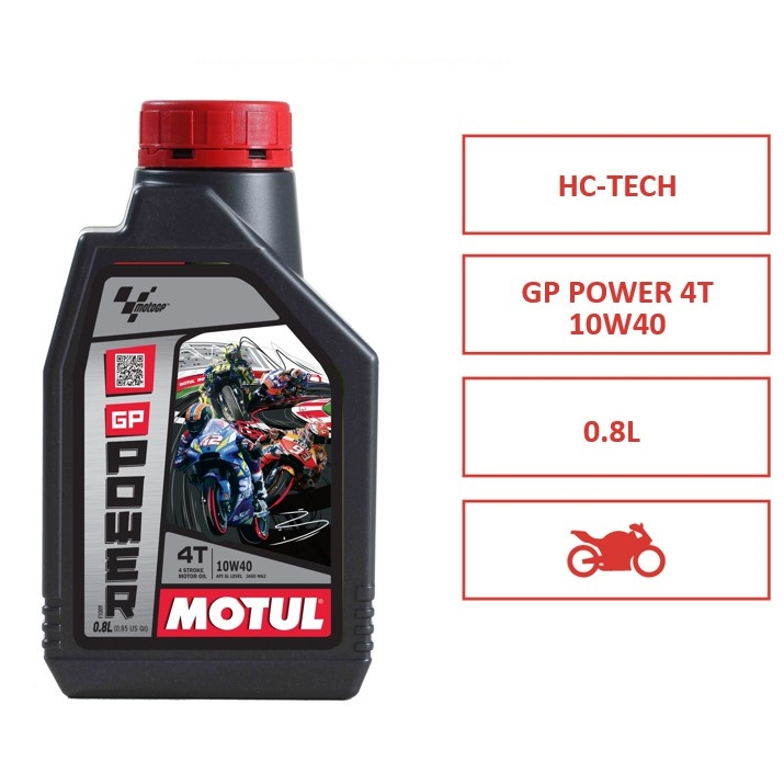 MOTUL GP POWER 4T 10W40 0.8L