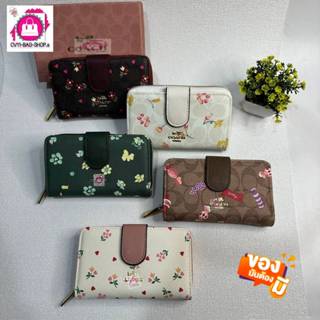 👍🏻 กระเป๋าสำหรับผู้หญิงกระเป๋าสตางค์ใบกลาง 2 พับ1ซิปใบกลางสำ…