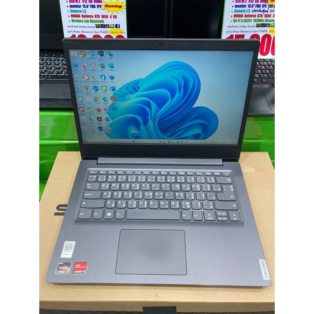 โน้ตบุคมือสอง N/B Lenovo V14-ARE 82DQA007TA (14.0) Iron Grey  รับประกัน 30 วัน