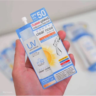 กันแดดเคลียร์โนส Clear Nose UV Sun Serum (SPF50+ PA++++) ขนาด 7ml. แบบซอง