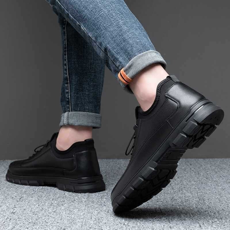 จัดส่งที่รวดเร็ว👣 Men Formal shoes รองเท้าคัทชู รองเท้าหนัง สีดำ ขนาด 39-44😎