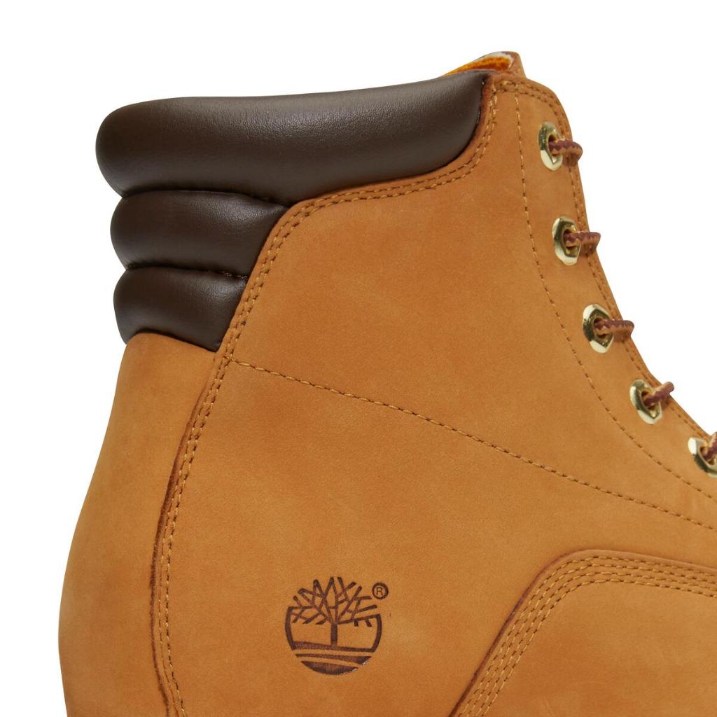 Timberland Men's ALBURN 6 INCH LACE UP WATERPROOF BOOT รองเท้าบูทผู้ชาย (S25M37578)