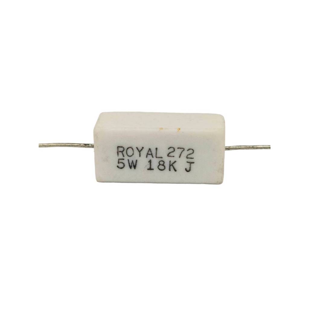 1ชิ้น R กระเบื้อง 5w 18K  100 22k 1k 10k 330 ตัวต้านทาน 5วัตต์