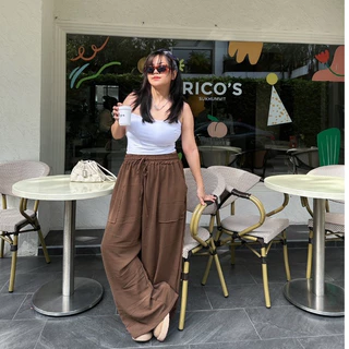 HUEGAH AIRY Pant กางเกง ขายาว กางเกงสาวอวบ เอว 28-50