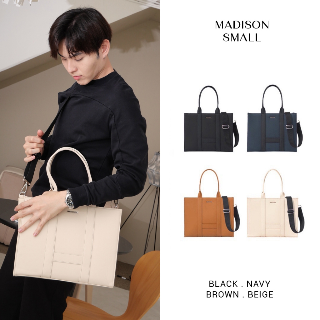 ABDSTORE | Madison Tote Bag - Small By Ambassador