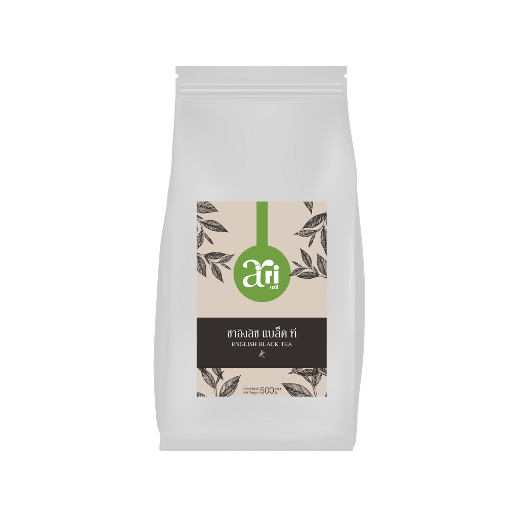 Ari –  ชาอิงลิชแบล็คที หอมเข้ม สไตล์อังกฤษ 500 g