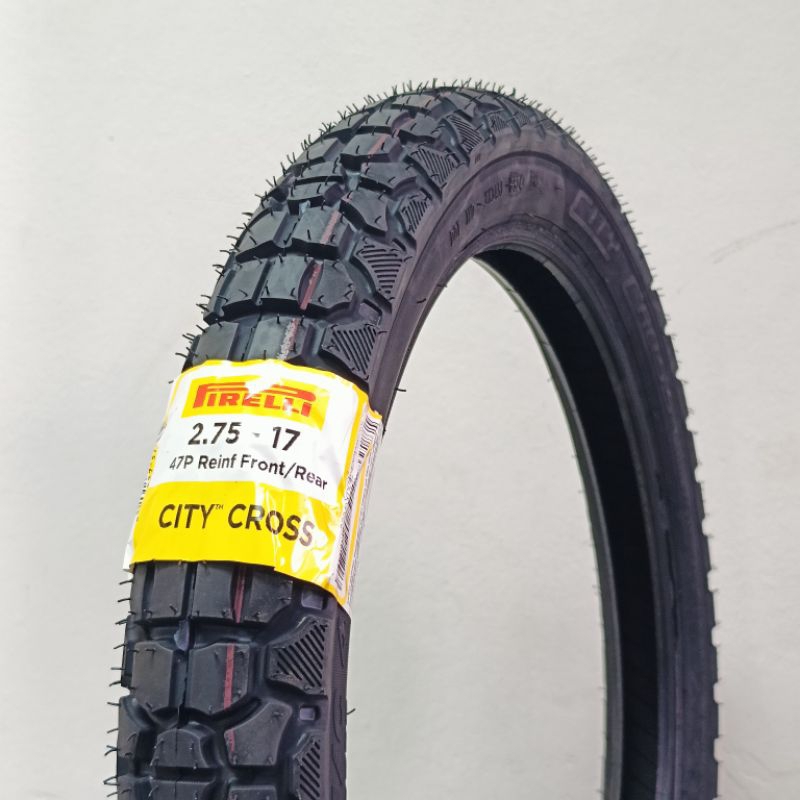 🔥ปี25🔥 PIRELLI CITY CROSS ยางนอกกึ่งวิบาก ใส่กับรถ Honda CT 125 | WAVE 110 | WAVE 125 | YAMAHA FINN
