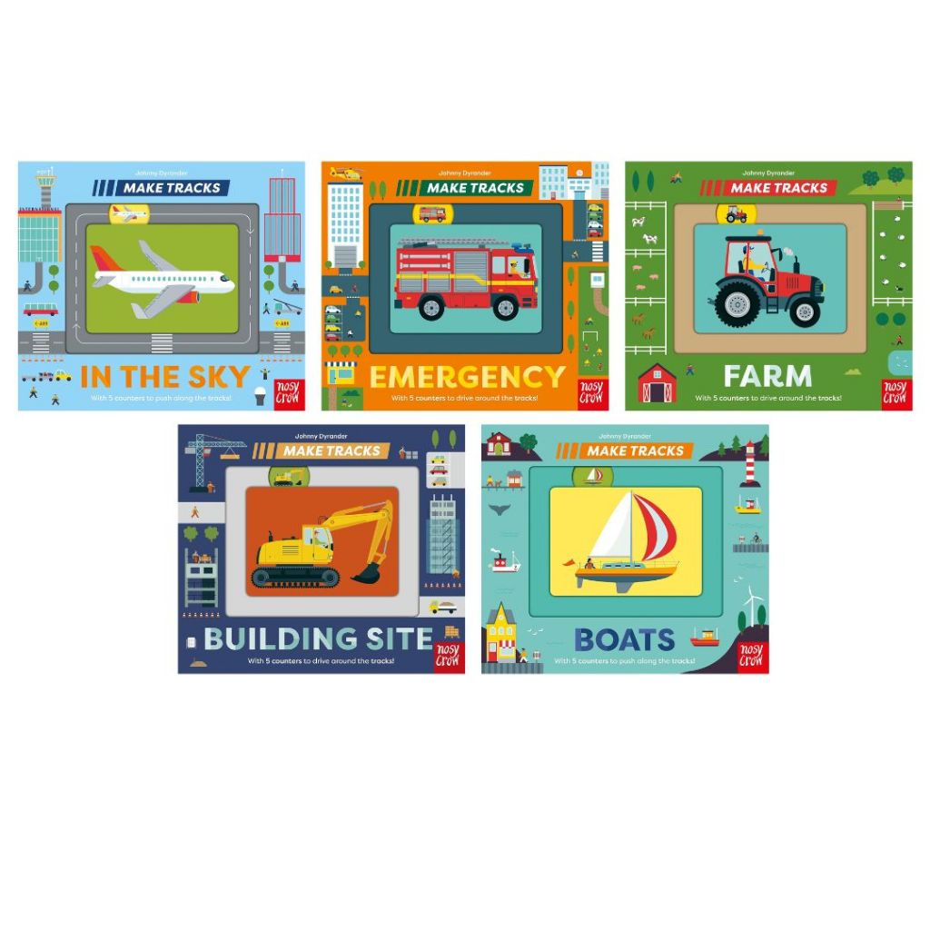 Nosy Crow – Make Track Series (Vehicles)