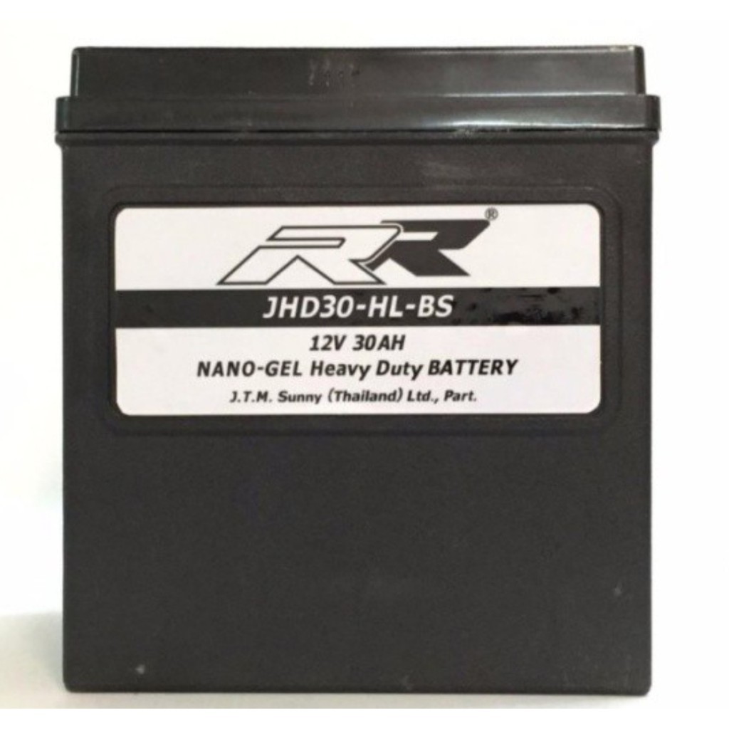 แบตเตอรี่ Harley  Davidson Gel nano JHD30 amp 30 แอมป์ แบต bigbike
