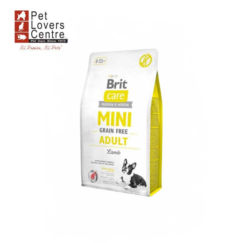 อาหารสุนัข BRIT CARE สูตร GRAIN FREE เกรดพรีเมี่ยม นำเข้าจากต่างประเทศ ขนาด 2 กิโลกรัม