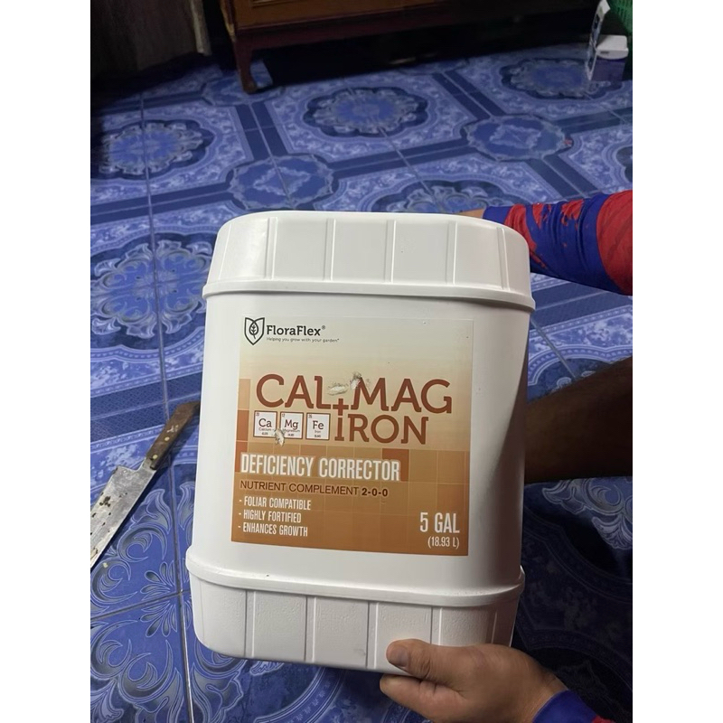 Floraflex Additives Root Drip หรือ Cal+Mag+Iron ขนาด 5 แกลลอน ของแท้ 100% พร้อมส่ง เก็บปลายทางได้ครั
