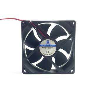 ถูกสุด! พัดลมระบายความร้อน 3 นิ้ว  80x80x25   12V 0.30A  2 ส…
