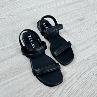 Rarin รุ่น [ Daisy ] 36 - 41 รองเท้าแตะรัดข้อ พื้นนุ่ม สีหวานละมุน ***เท้าไม่เรียวแนะนำเพิ่มไซส์***