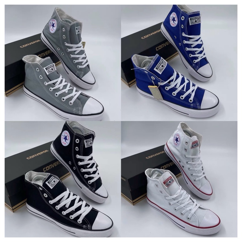 รองเท้าConvers All starแบบหุ้มข้อสินค้าพร้อมส่งSz36-45 สินค้าตรงปก 100%