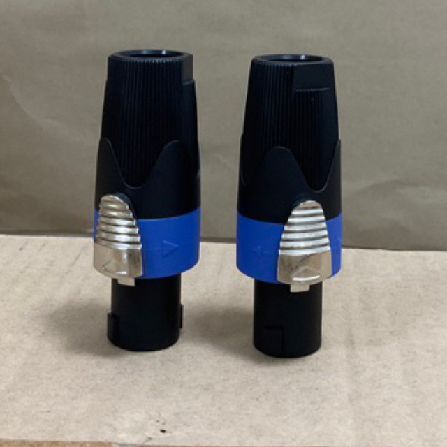new ปลั๊กลำโพงแบบหมุนล็อคสำหรับต่อสายลำโพง สเปคคอน Speakon สเปคค่อนลำโพง