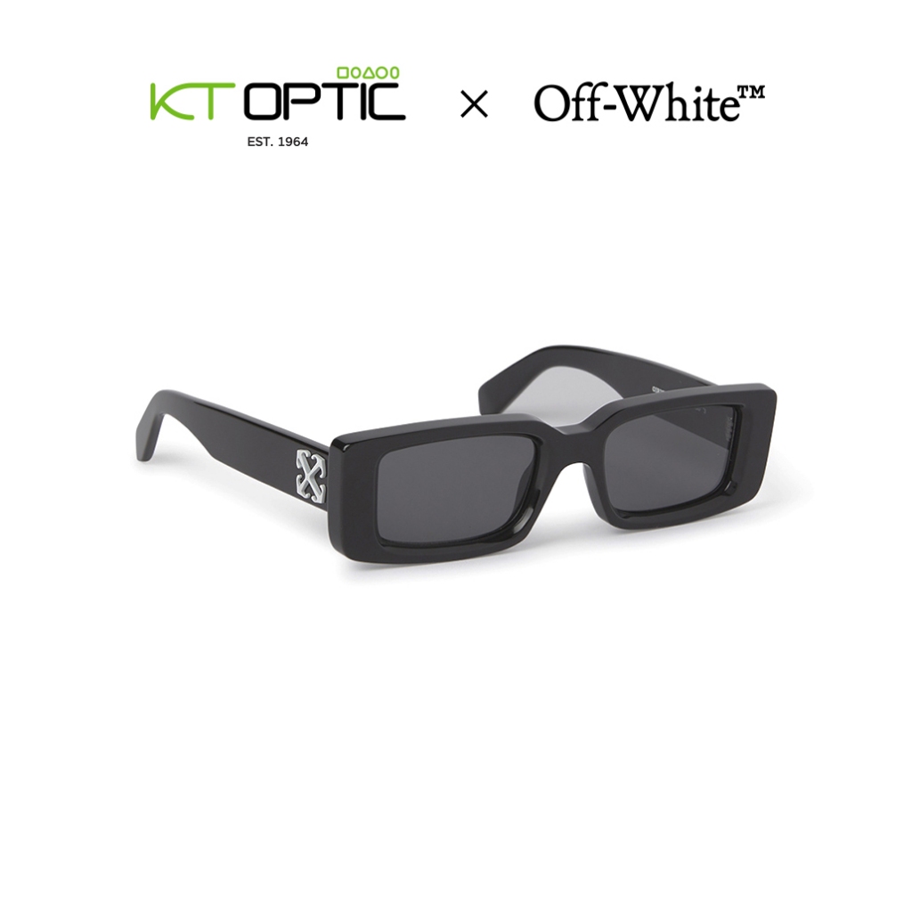 OFF-WHITE แว่นกันแดดทรงสี่เหลี่ยมผืนผ้า รุ่น OI127