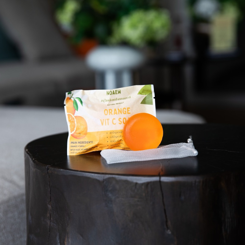 สบู่ส้มคอลลาเจน ORANGE VIT SOAP ขนาด30g.