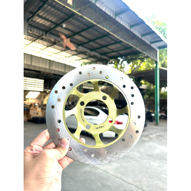 จานดิสเบรค จานหน้า WAVE125R,S,iบังลม WAVE100S w125X 100Sยูบ๊อก wave100x  [KPH] 4รู