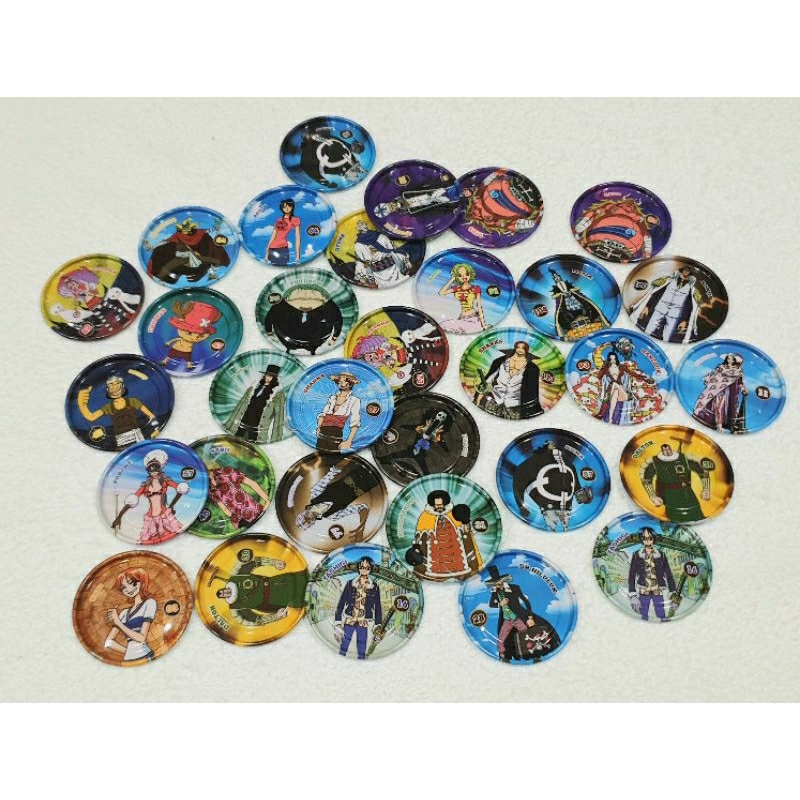 โปร 1.9 (ทอง เงิน ซีเคร็ท รุ่นเก่า) เหรียญเหล็ก วันพีช One Piece จากขนม โอโตริ Otori