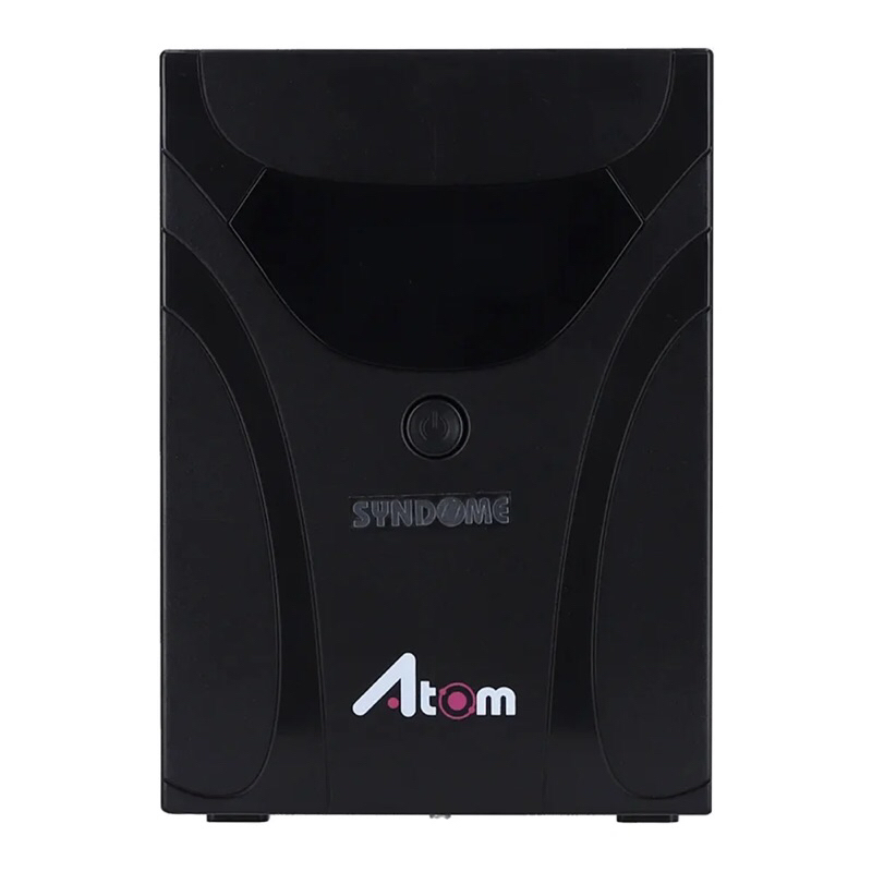UPS (เครื่องสำรองไฟฟ้า) SYNDOME ATOM 1000-LCD (1000 VA/600 WATT)