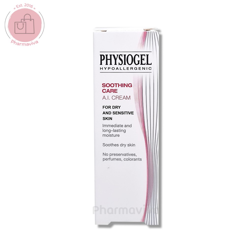 Sale!! Exp.13/06/26 ครีมบำรุงผิว Physiogel Soothing Care A.I. Cream 10 ml ฟิสิโอเจล ซูธธิ่ง แคร์ เอไ