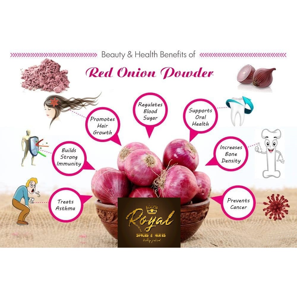 red onion powder shallot powder  หอมแดงผง 100 gr