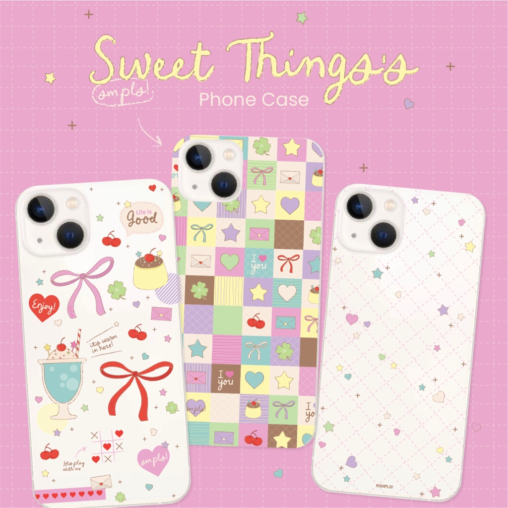 (พร้อมส่ง) เคส 2 ชั้น* ⭐️ : Sweet things's Cases ( 2 Layers Case) มีรุ่นเยอะมากๆ