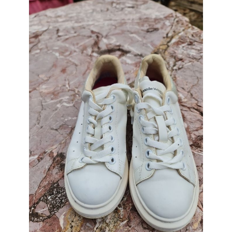 Alexander MC Queen รองเท้าผ้าใบมือสองของแท้