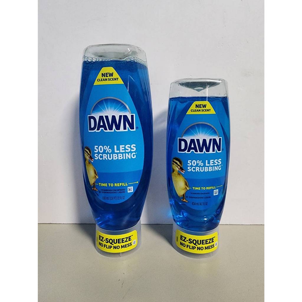 น้ำล้างจาน น้ำยาขจัดคราบมัน Dawn EZ-Squeeze Ultra Dish Soap Dishwashing Liquid, Original Scent