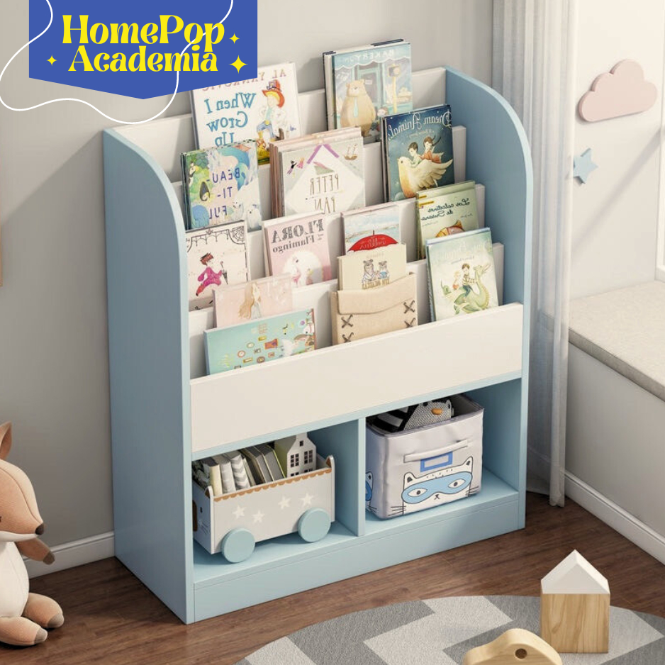 ชั้นวางของสำหรับเด็ก สามารถใช้เป็นชั้นวางหนังสือ เก็บของเล่น ของใช้สำหรับเด็ก มีให้เลือกหลายสี ประหยัดพื้นที่ พร้อมส่ง