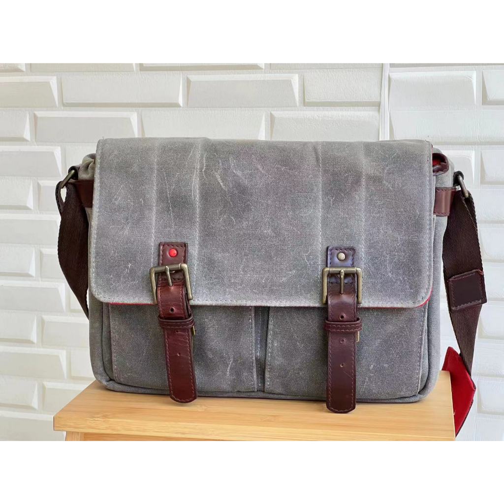 กระเป๋ากล้อง ONA มือสอง รุ่น The Prince Street Leica Canvas สี Smoke