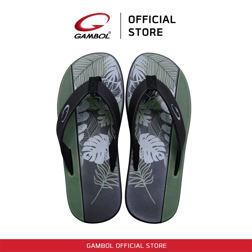 GAMBOL แกมโบล NATURE รองเท้าแตะแบบหนีบชายหญิง รุ่น GM11444 / GW11444 Size 36-44