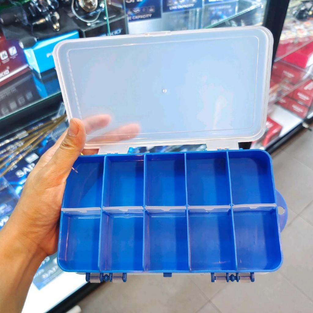 A10 Marukyo รุ่น A150 กล่องใส่อุปกรณ์ตกปลา เปิดได้2ด้าน มีช่องกั้น2ฝั่ง