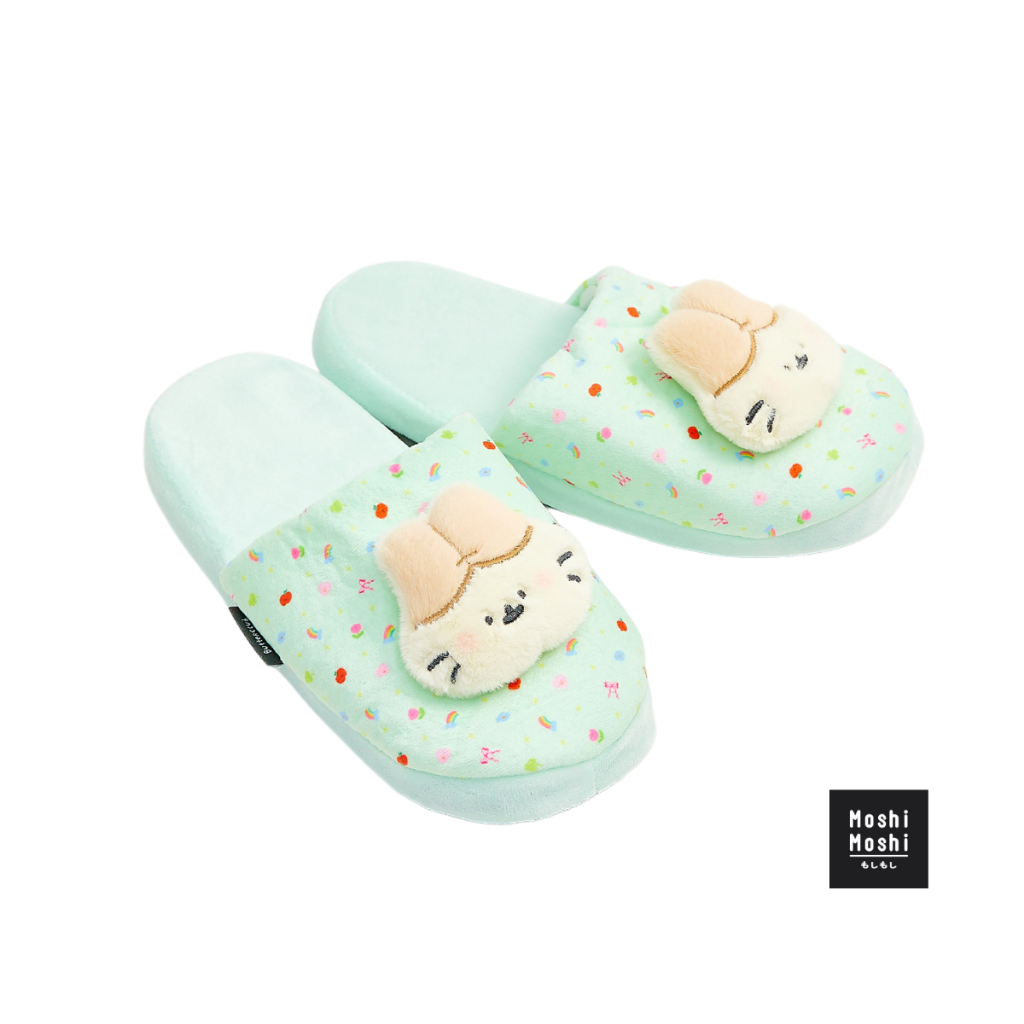 Moshi Moshi รองเท้าเดินในบ้าน ลาย Butterclub รองเท้าแตะสลิปเปอร์ Slipper รุ่น 8100024739-24744