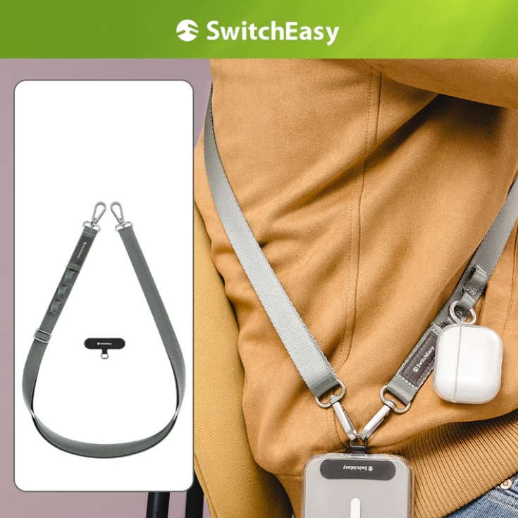 SwitchEasy EasyStrap + EasyStrap Card - สายคล้องโทรศัพท์ขนาด 20 มม.
