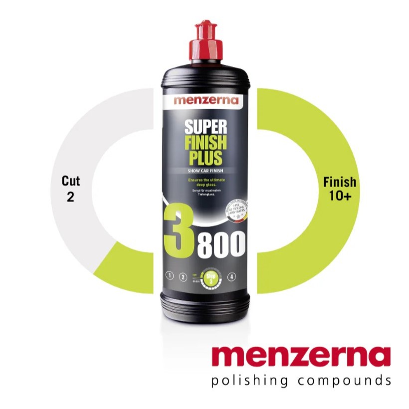 Menzerna Final Finish 3800 (ขวดแท้ 1 ลิตร) Made in Germany