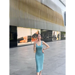 LITAS : FREYA DRESS เดรสกล้ามคอเหลี่ยม